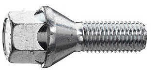 BOLT 60º CH17 12X1.50 X21 ZINC