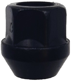 NUT OPEN 60º CH17 12X1.50 X23 BLACK