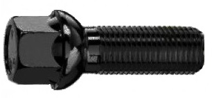 BOLT R13 CH17 14X1.50 X27 BLACK
