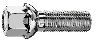 BOLT R14 CH17 14X1.50 X30 ZINC
