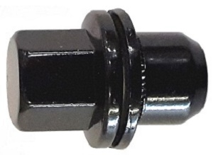 RANGE ROVER NUT CH22 14X1.50 BLACK 22mm Dia RR
