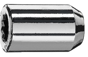 TUNER NUT 14X2.0 X37 60º D20 ZINC