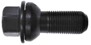 BOLT R14 CH17 15X1.25 X27 BLACK MW